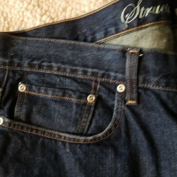 Structure | Jeans | Structure Premium Striaght Slim Blue Jeans Size 4 ...